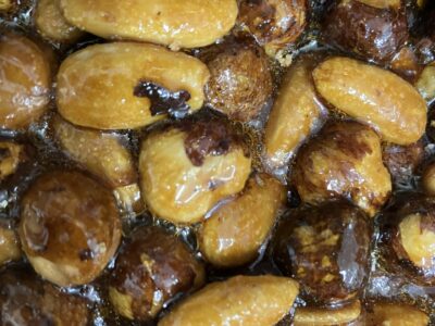 Préparation du praliné maison